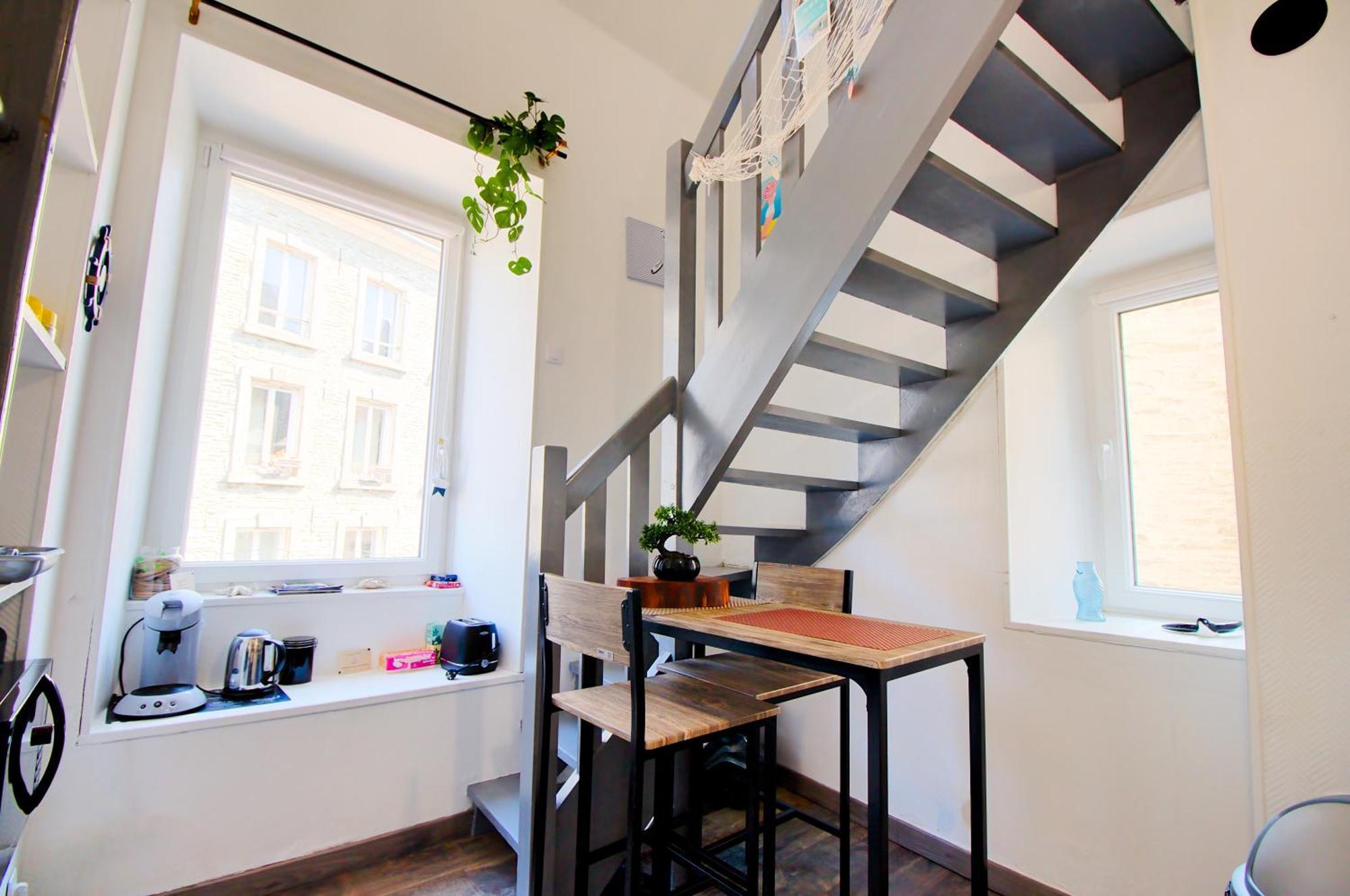 Petit Duplex Lumineux, Hyper Centre A 2 Pas Du Port, Intendance Luxury Host シェルブール・アン・コタンタン エクステリア 写真
